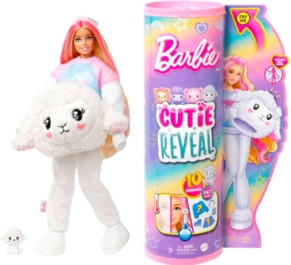 Barbie Cutie Reveal Cosy Cute Tees bábika ovečka