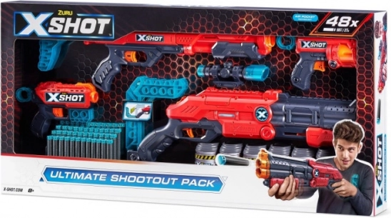 Súprava Zuru X-Shot Ultimate Shootout Pack Vigilante