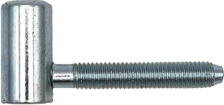 Vrchný diel dverového závesu 60/10 M8 50 mm modrý zinok (10 ks)