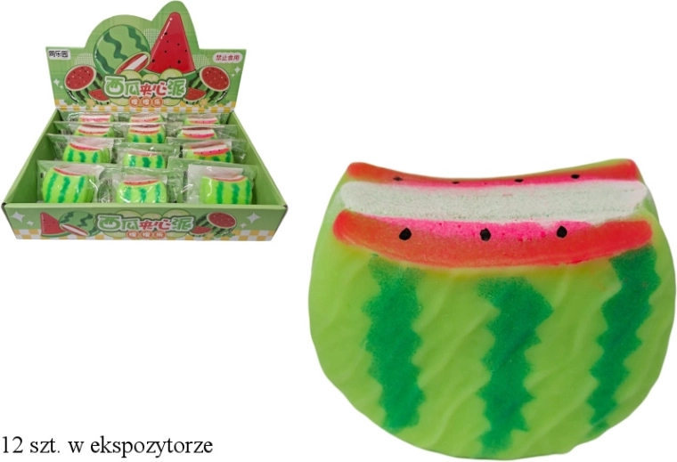 Antistresový mačkací mičík v tvare melóna