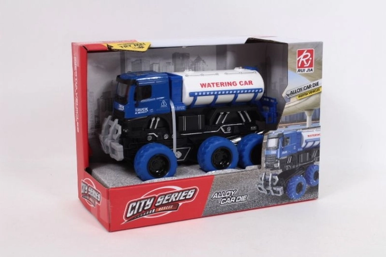 Cisternové auto na 6 kolesách so svetlom a zvukom (19 cm)