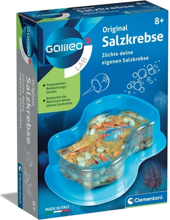 Clementoni Galileo lab originálne žiabronožky (Artemia salina) – sada na chov a pozorovanie