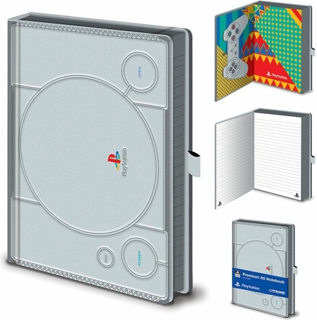 Prémiový linajkový blok A5 PLAYSTATION PS1