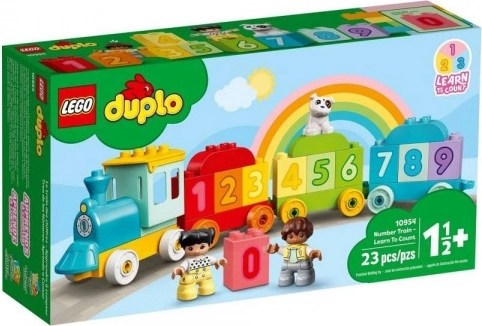 LEGO DUPLO vlak s číslami – učenie počítania