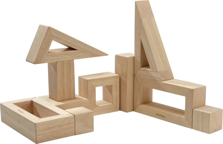 PlanToys duté drevené bloky