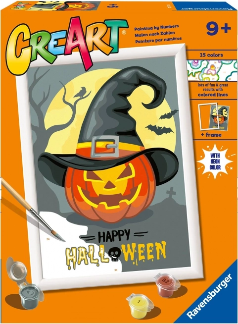Creart happy halloween maľovanie podľa čísel