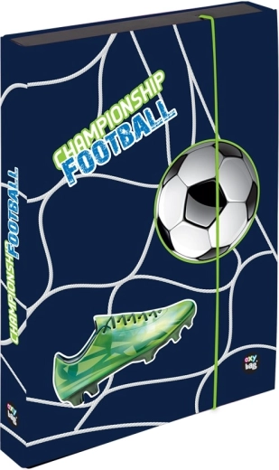 Box na zošity A5 jumbo futbal