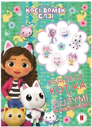 Gabi’s Dollhouse: mačacia knižka so samolepkami