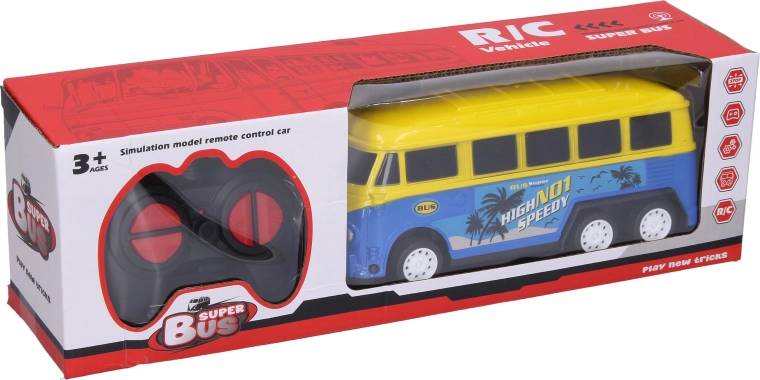 RC autobus na diaľkové ovládanie 19 cm - 1 kus