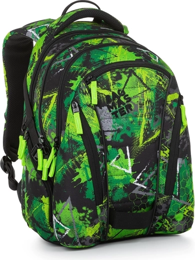 Bagmaster študentský batoh BAG 23 A zeleno-čierny
