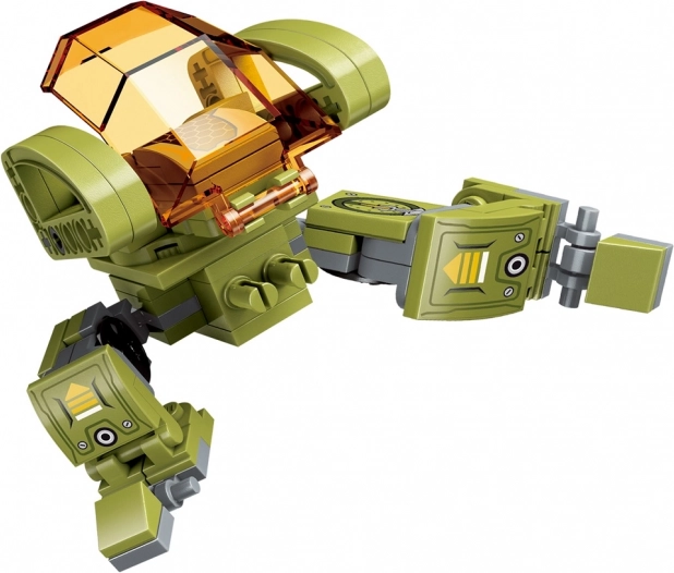 Qman Thunder Expedition Battle Car – stroj Berserker stavebnica