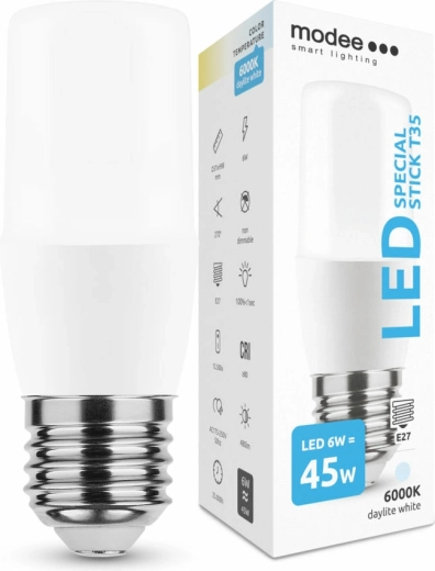 Modee Smart Lighting LED žiarovka T35 E27 6 W studená biela