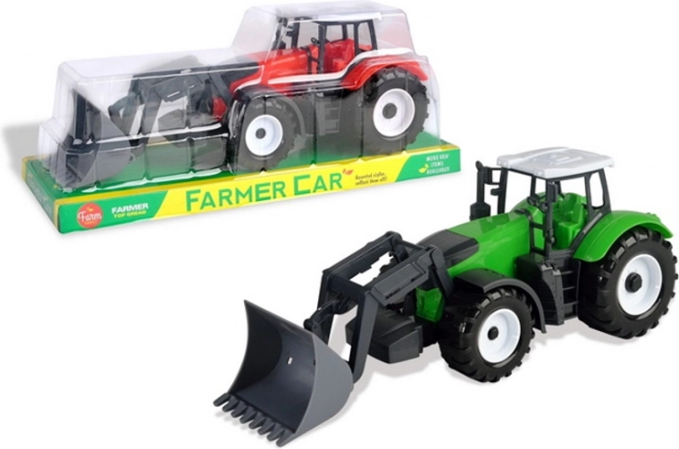 Traktor – detská hračka s pohyblivým nakladačom