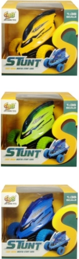 Kaskadérske auto so svetlami a zvukmi, 360° otočky