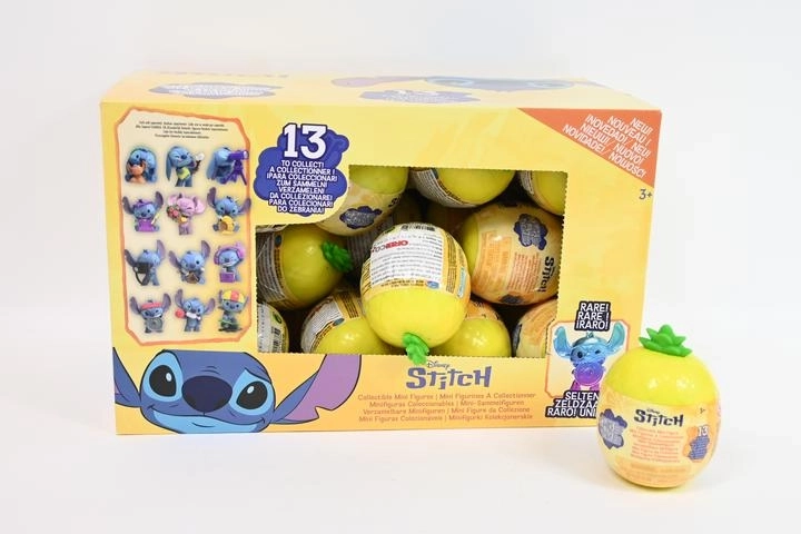 Figúrka Stitch v ananásovej kapsule (náhodný model)