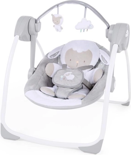Ingenuity hojdačka s melódiou Cuddle Lamb