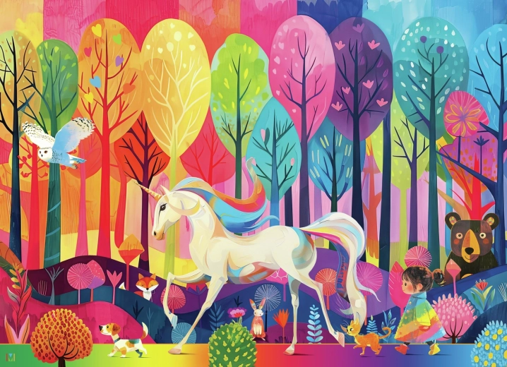 Ravensburger puzzle Fantastická príroda 60 dielikov