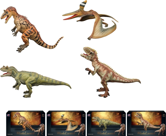Dinosaurí svet – sada figúrok dinosaurov (4 druhy)