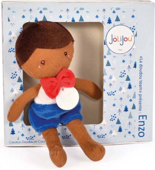 Bábika Doudou Jolijou Enzo 16 cm modrá