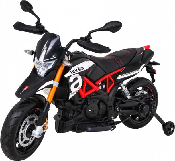 Elektrická motorka Aprilia Čierna