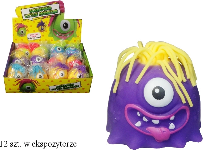 Stláčací gumový jednooký potvorák