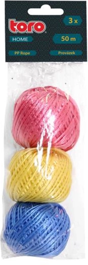 Špagát na balenie 50 m, sada 3 ks