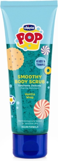 Chicco Pop telový peeling pre deti a tínedžerov vanilka 150 ml