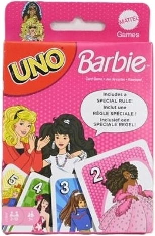 Mattel UNO Barbie – kartová hra