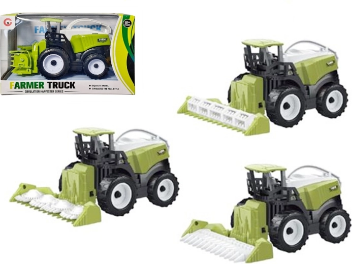 Hračka kombajn – farmársky zberací stroj pre deti
