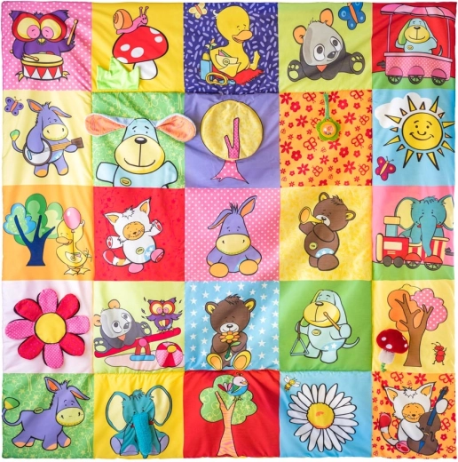 Hracia deka Niny 150 × 150 cm