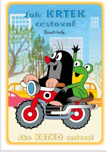 Omaľovánky Ako krtko cestoval A5