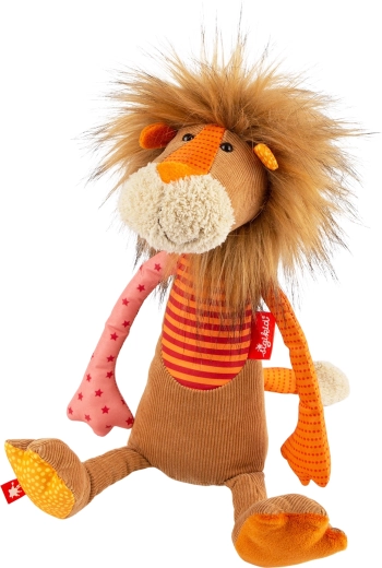 Prvý plyšový lev patchwork 32 cm Sigikid