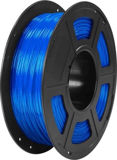 Anycubic TPU filament priehľadne modrý 1 kg