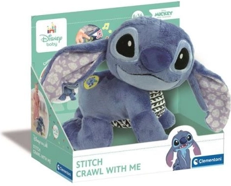 Interaktívny lezúci plyšový Stitch Clementoni Baby