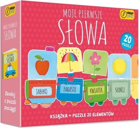 Moje prvé slová - Kniha a puzzle