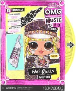 Bábika L.O.L. Surprise! OMG Remix Rock Fame Queen