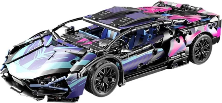 Stavebnica športové auto 1:14, 1280 dielikov