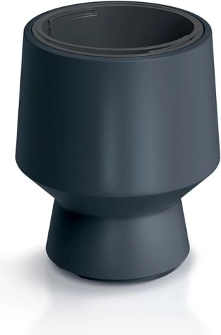 Kvetináč s vložkou 27 cm, antracit