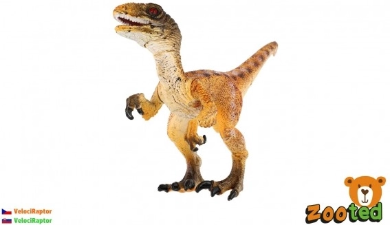 Plastový dinosaurus Velociraptor 16 cm