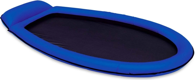 Plážová matrac so sieťovaným dnom 178 × 94 cm modrá Intex