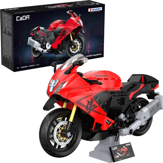 CaDA Suzuki Hayabusa stavebnica motorky 1:12 (299 dielikov)