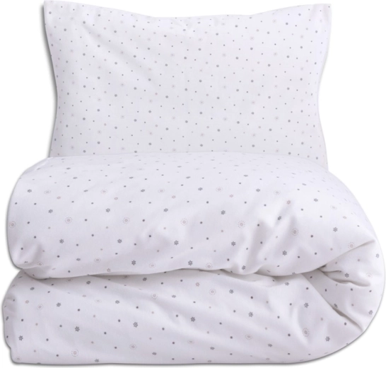Babymatex nepremokavé detské obliečky jersey hviezdičky 100 × 135 cm + 40 × 60 cm