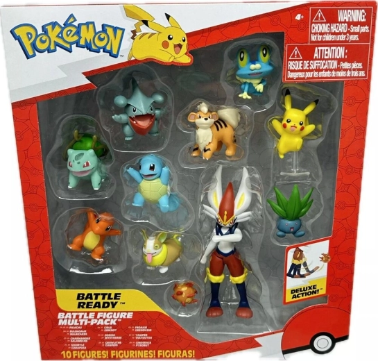 Pokémon battle ready pack s 10 figúrkami