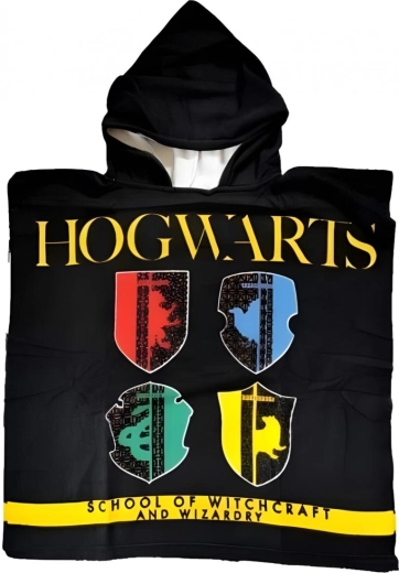 Pončo s kapucňou Harry Potter Hogwarts