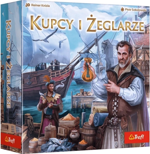Kupci a námorníci – rodinná strategická hra TREFL