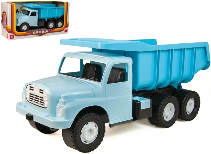 Tatra 148 plastový sklápač 72 cm svetlomodrá v krabici