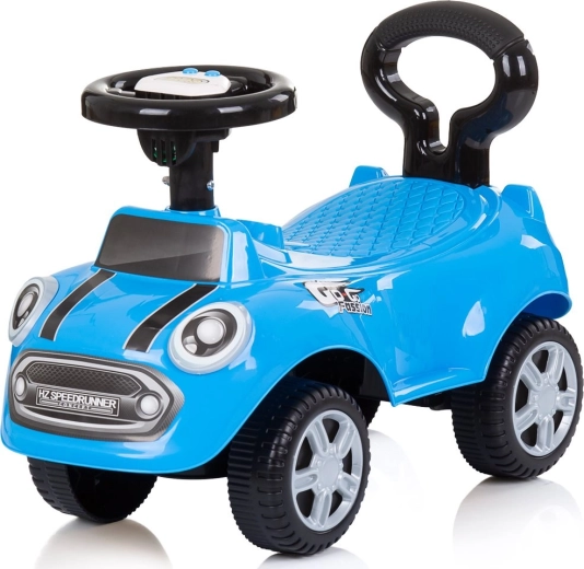 Chipolino odrážadlo auto s melódiami Go-Go – Modrá