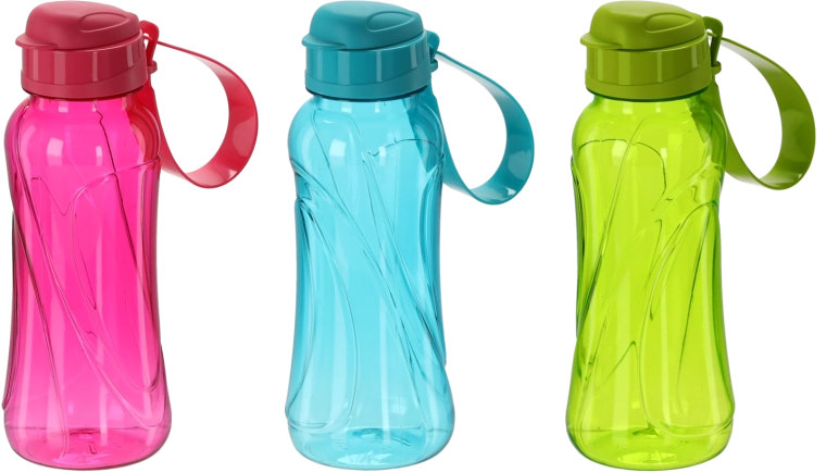Fľaša na vodu 450 ml – mix farieb