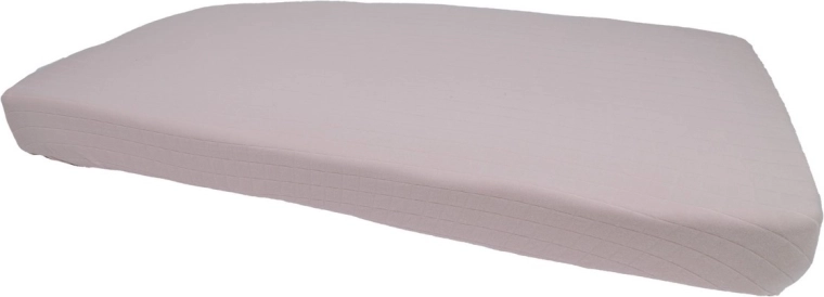 Lodger slumber solid napínacie prestieradlo do postieľky 60 × 120 cm powder