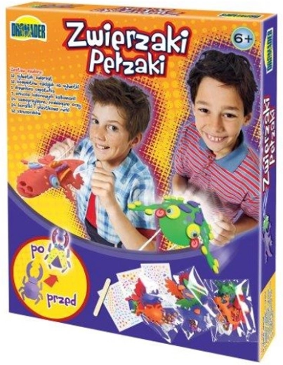 Kreatívna sada – lezúce zvieratká na šnúrke